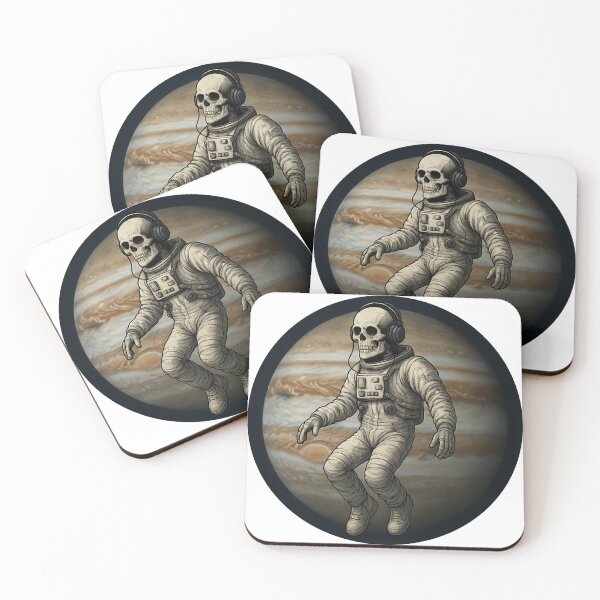 Item preview, Lost in Space: Astronaut and Jupiter Encounter listening to music designed and sold by DibujandoPorfa.