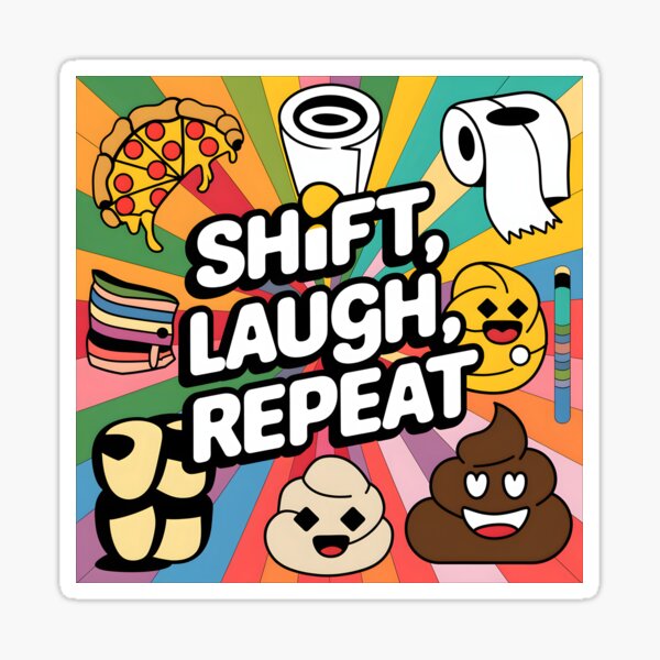 Item preview, Pop Culture Kaleidoscope Shift Laugh Repeat Iconic Vibes T-Shirt designed and sold by Jirakit789.
