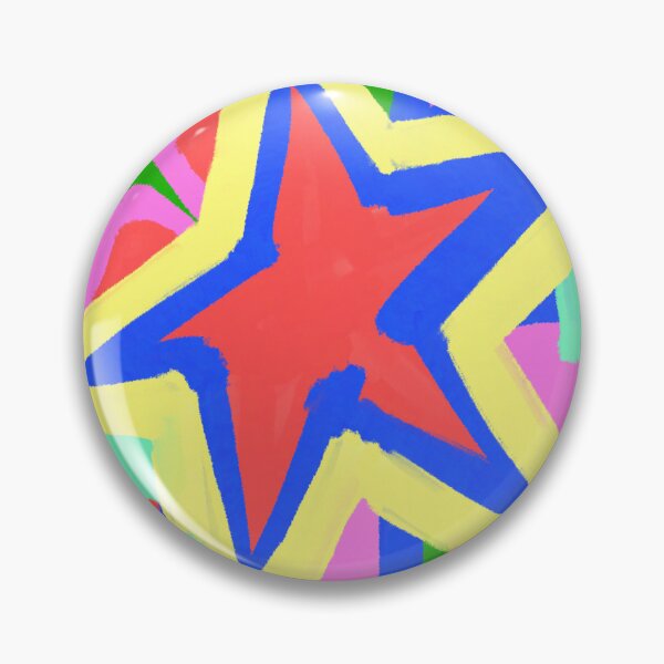 Item preview, Colorful stars - abtract art designed and sold by Noamok.