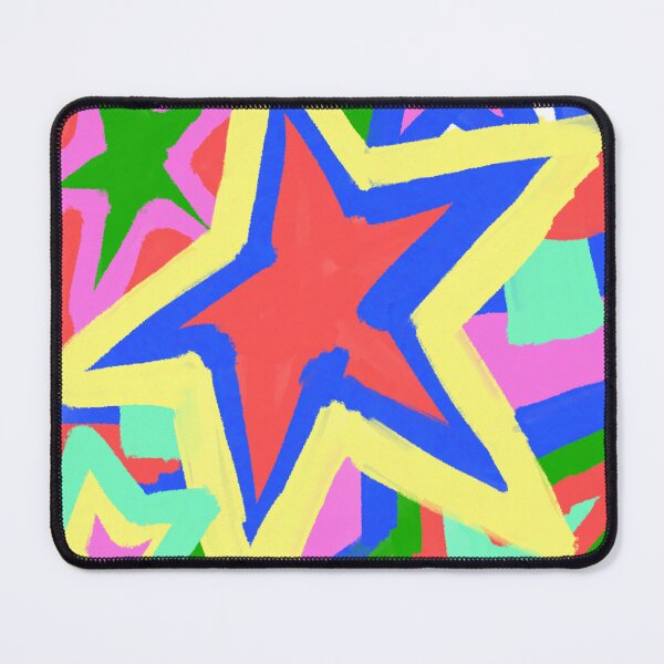 Item preview, Colorful stars - abtract art designed and sold by Noamok.