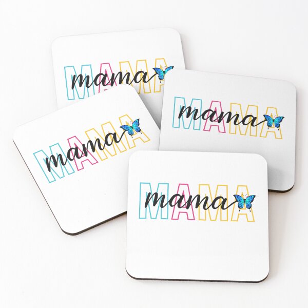 Item preview, Colorful MAMA Butterfly Design – Bold and Loving designed and sold by JenniferCreaArte .