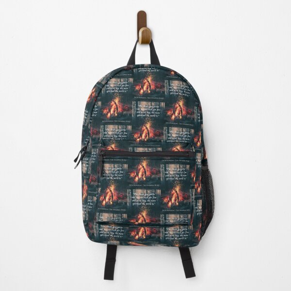Item preview, Jack Kerouac quote: The closer you get to real matter, rock air fire and wood, boy, the more spiritual the world is. designed and sold by artbleed.