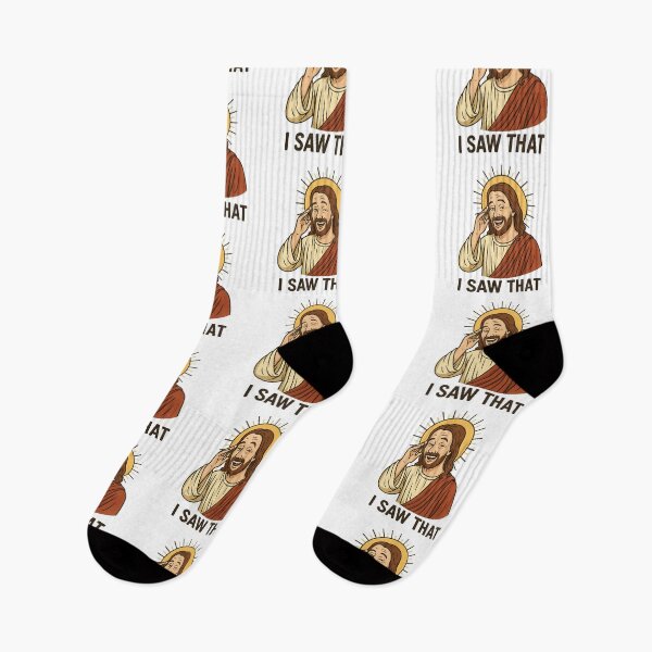 Item preview, Jesus meme. "When You Think No One's Watching... Meme Edition" designed and sold by DibujandoPorfa.