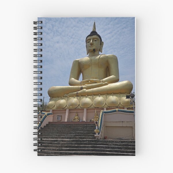 Item preview, Golden statues lined up at Wat Phousalao designed and sold by franck380.