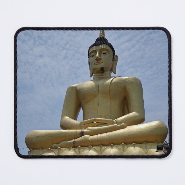 Item preview, Golden statues lined up at Wat Phousalao designed and sold by franck380.