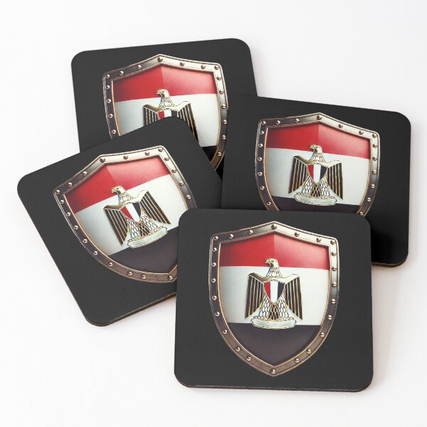 Item preview, Egyptian Shield of Honor – The Eagle of Strength and Heritage designed and sold by Highlandkings.