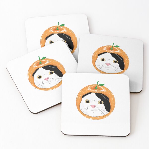 Item preview, Cute cat and orange designed and sold by Noamok.