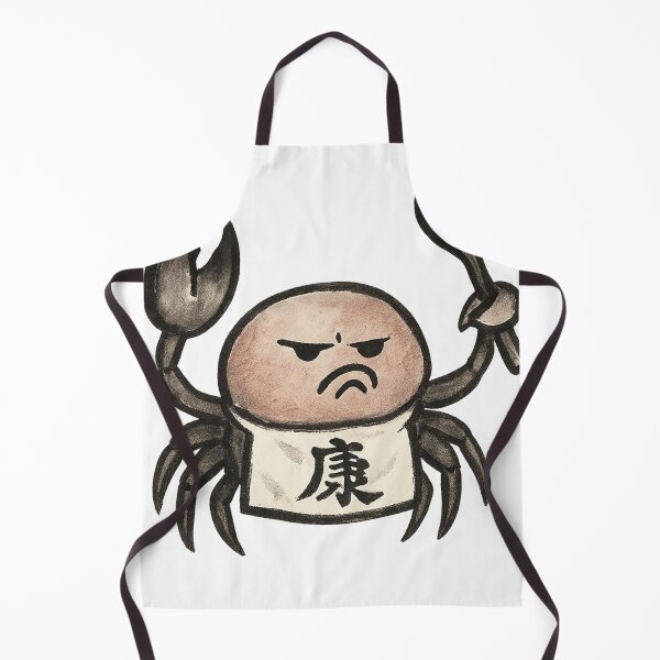 Item preview, Grumpy Crab Chef – Sumi-e Kitchen Spirit designed and sold by cottoncode.