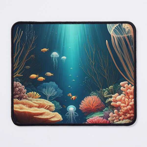 Item preview, Deepwater Bloom designed and sold by samitdigitalart.