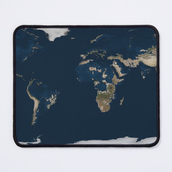 Item preview, Drowned Earth World Map designed and sold by Tiffany Munro.