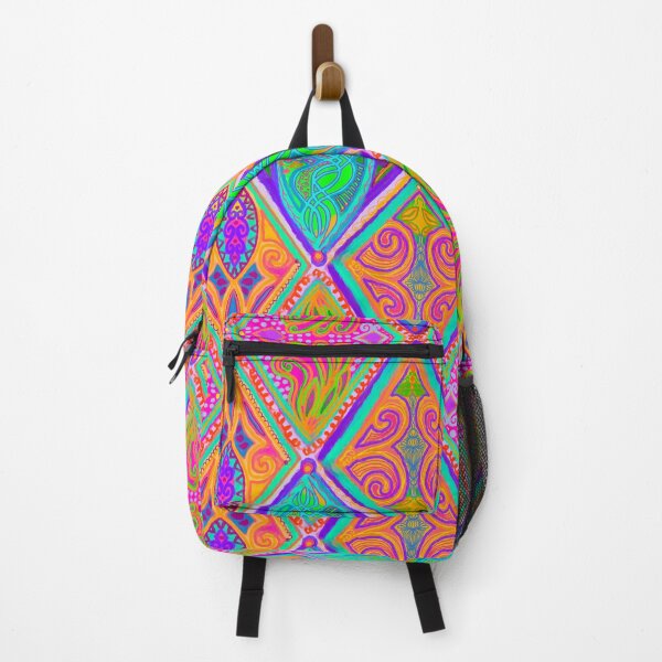Item preview, Large Scale Vibrant Harlequin designed and sold by Kristi Duggins.