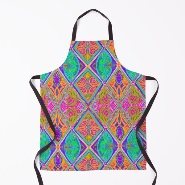 Item preview, Large Scale Vibrant Harlequin designed and sold by Kristi Duggins.