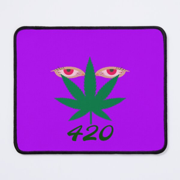 Item preview, Weed eyes and leaf designed and sold by Anargeddon.