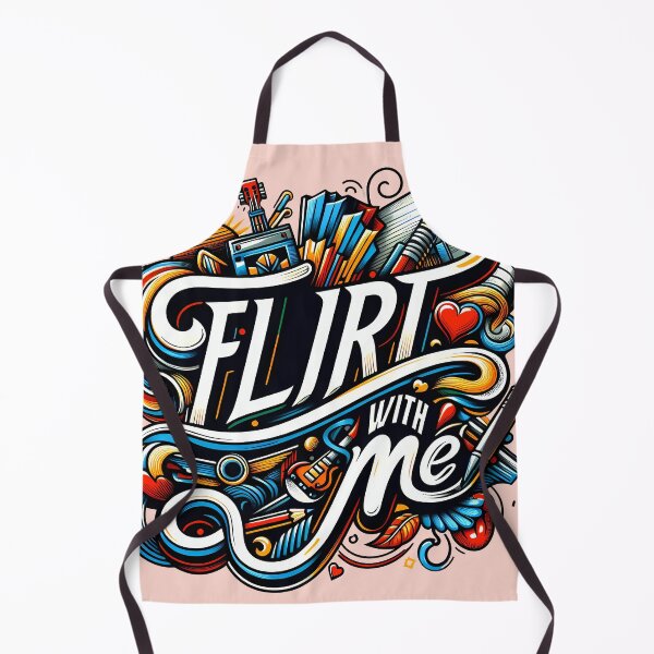 Item preview, Flirt with Me, typography designed and sold by maxmaj.