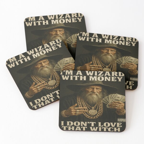 Item preview, Wizard With Money – Gangsta Fantasy designed and sold by Boohoo Beach.