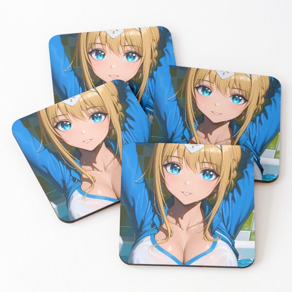 Item preview, Alice Zuberg Sword Online Bath Relax Blue Wet Look Seduction designed and sold by mildaclairmo.