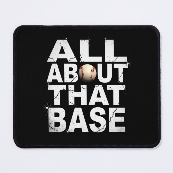 Item preview, All About That Base Baseball Grunge Typography Design designed and sold by haitrieuic96.
