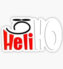 Helicopter Sticker