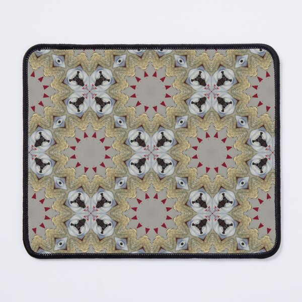 Item preview, Black, White, Gold, Red Print designed and sold by CarolM.