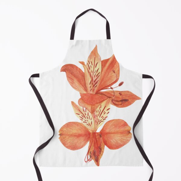 Item preview, Orange Alstroemeria Flower designed and sold by BiotaSilvestre.