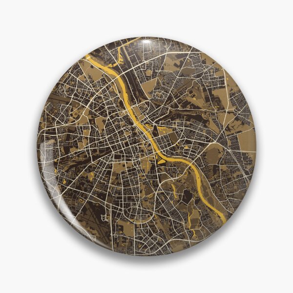Item preview, Warsaw City Map of Poland - Pastel designed and sold by deMAP.