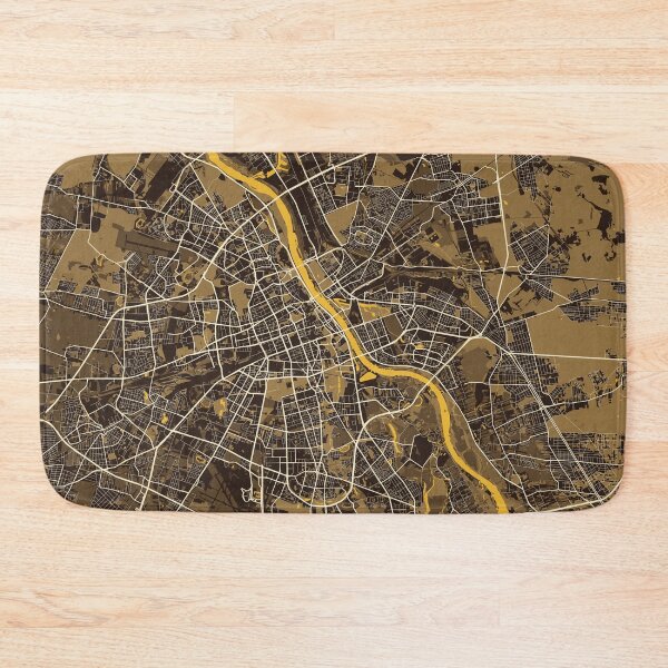 Item preview, Warsaw City Map of Poland - Pastel designed and sold by deMAP.