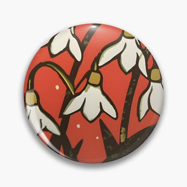 Item preview, SNOWDROPS galanthus nivalis (version 2) designed and sold by fetch-it-studio.