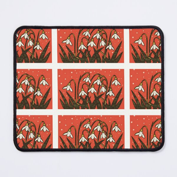Item preview, SNOWDROPS galanthus nivalis (version 2) designed and sold by fetch-it-studio.