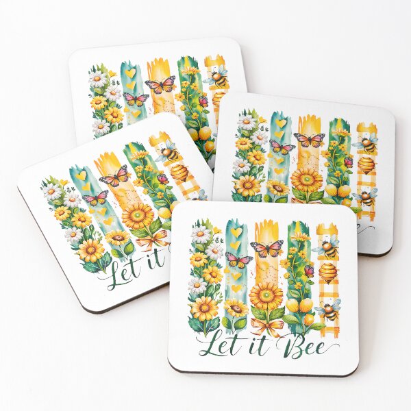 Item preview, Let It Bee Flowers - White designed and sold by FoxfireStardust.