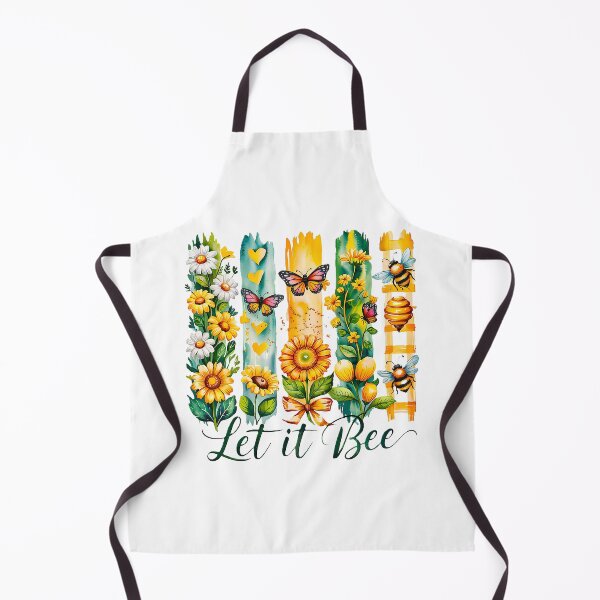 Item preview, Let It Bee Flowers - White designed and sold by FoxfireStardust.