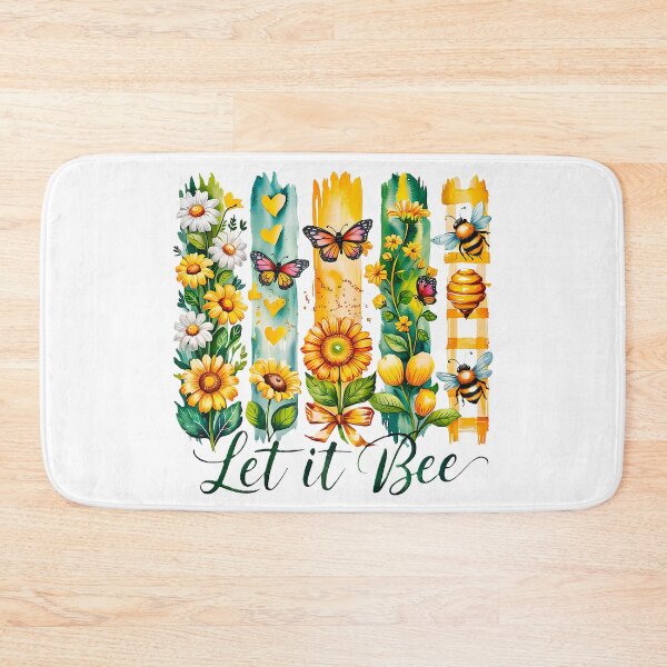 Item preview, Let It Bee Flowers - White designed and sold by FoxfireStardust.
