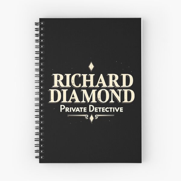 Item preview, Richard Diamond – Retro Noir Radio Vibes designed and sold by Scott Black.