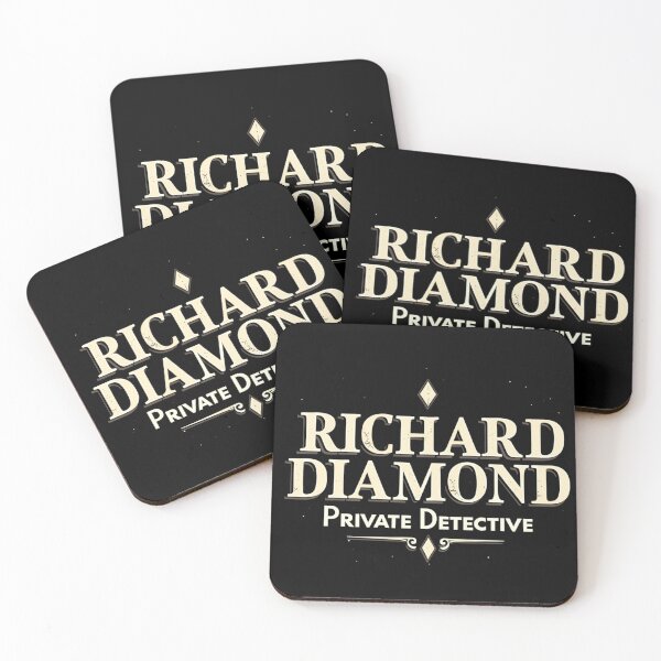 Item preview, Richard Diamond – Retro Noir Radio Vibes designed and sold by Scott Black.