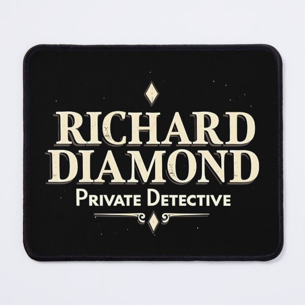 Item preview, Richard Diamond – Retro Noir Radio Vibes designed and sold by Scott Black.