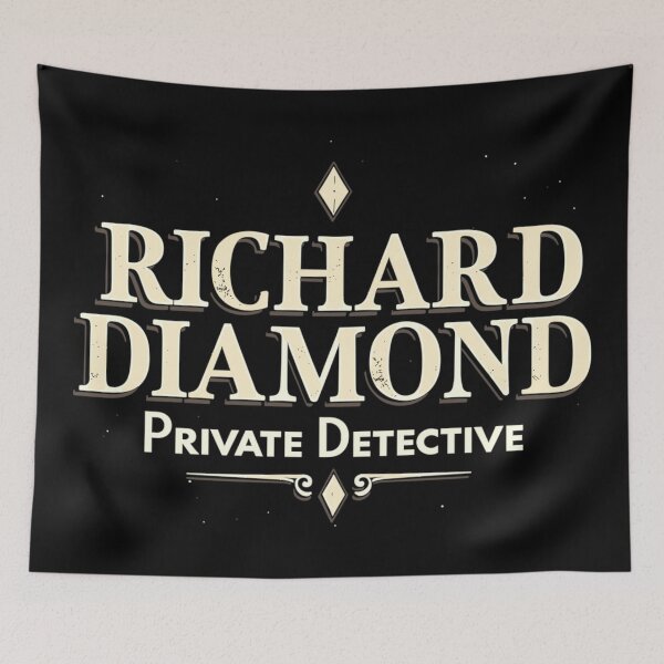 Item preview, Richard Diamond – Retro Noir Radio Vibes designed and sold by Scott Black.