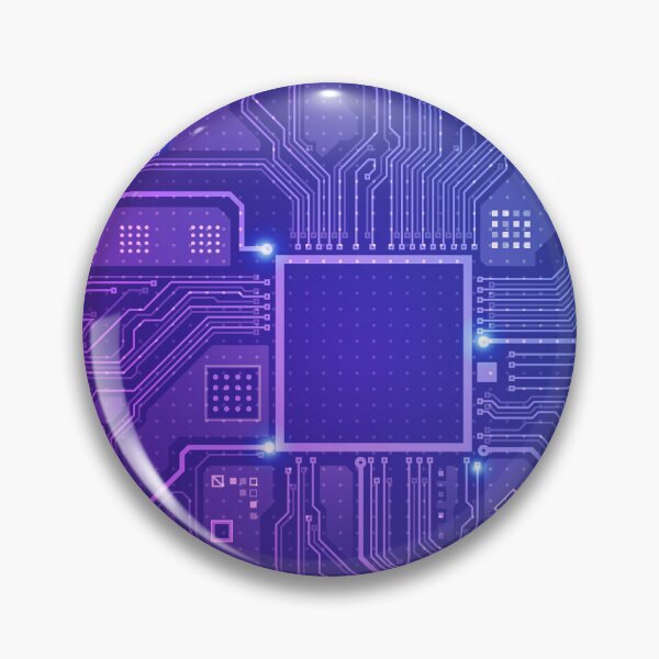 Item preview, nanotechnology or artificial intelligence, electronic pattern motherboard CPU  designed and sold by NiamLab.