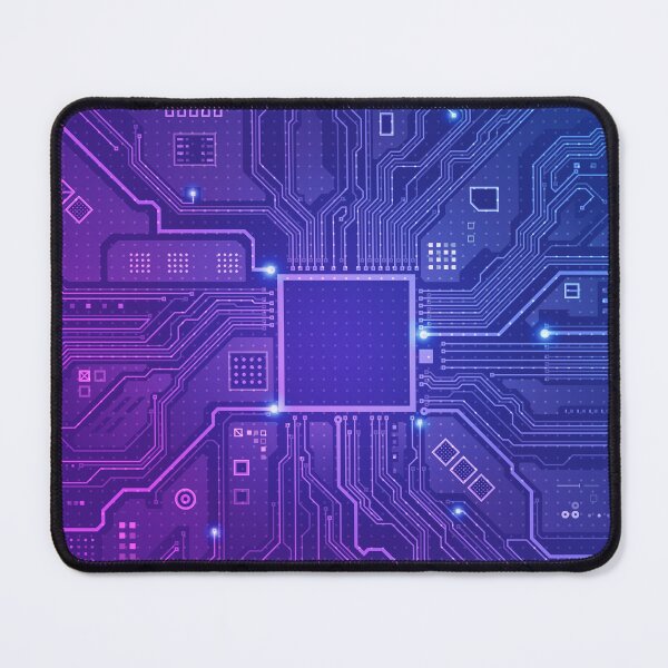 Item preview, nanotechnology or artificial intelligence, electronic pattern motherboard CPU  designed and sold by NiamLab.