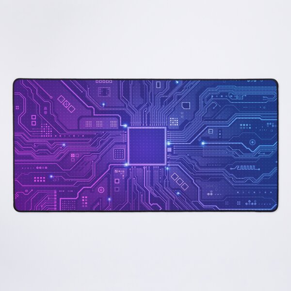 Item preview, nanotechnology or artificial intelligence, electronic pattern motherboard CPU designed and sold by NiamLab.