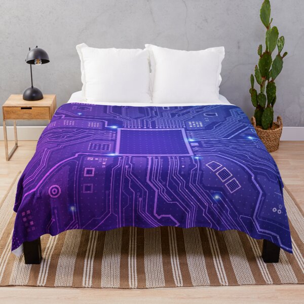 Item preview, nanotechnology or artificial intelligence, electronic pattern motherboard CPU  designed and sold by NiamLab.