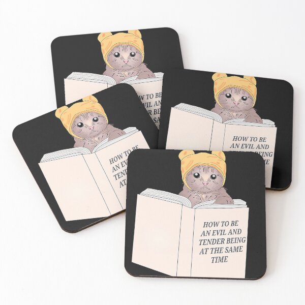 Item preview, Kitten reading designed and sold by GAP90.