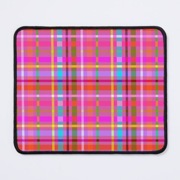 Item preview, Neon Pink Plaid designed and sold by Stephanie McRae.