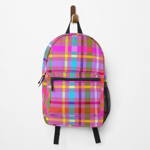 Item preview, Neon Pink Plaid designed and sold by Stephanie McRae.