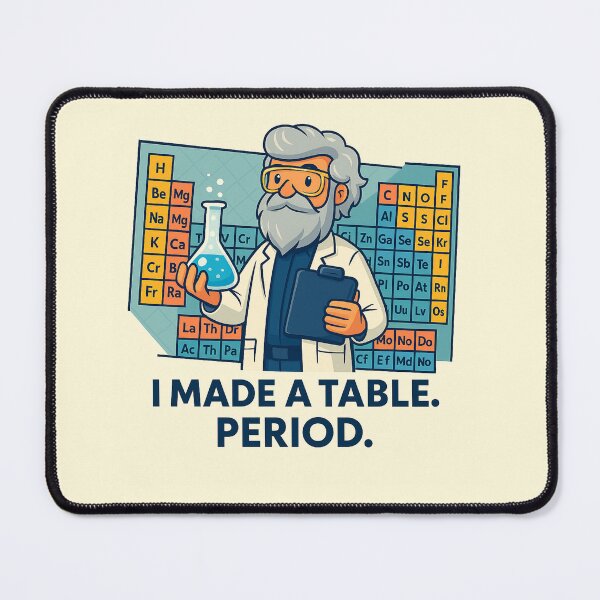 Item preview, Periodically Punny designed and sold by Little Chookcha.