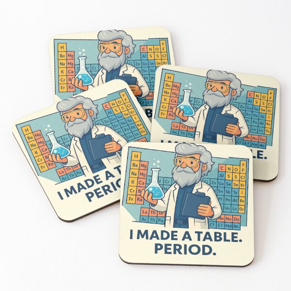 Item preview, Periodically Punny designed and sold by Little Chookcha.