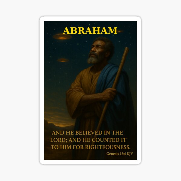 Item preview, wall art Prophet Abraham in the Bible designed and sold by 12tribesvisuals.