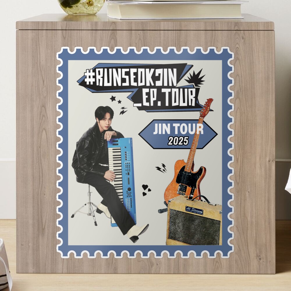 RUN SEOKJIN ep TOUR 2025 アムステルダム ジャージ XL Run Seokjin Ep Tour 2025 Shirt - Jin Worldwide Handsome Tee