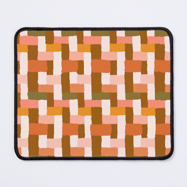 Item preview, Earthy Twill Maximal Woven Geometric Print designed and sold by springstdesign.