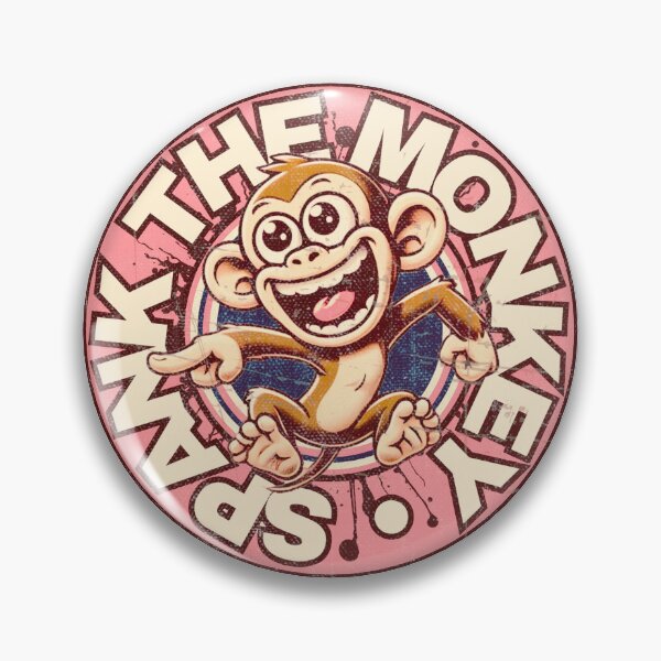 Item preview, Spank the Monkey – Retro Funny Naughty Monkey designed and sold by pUNKnown.