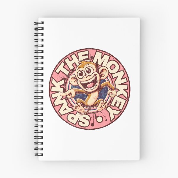 Item preview, Spank the Monkey – Retro Funny Naughty Monkey designed and sold by pUNKnown.