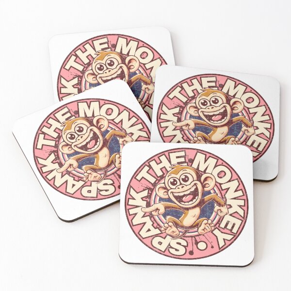 Item preview, Spank the Monkey – Retro Funny Naughty Monkey designed and sold by pUNKnown.